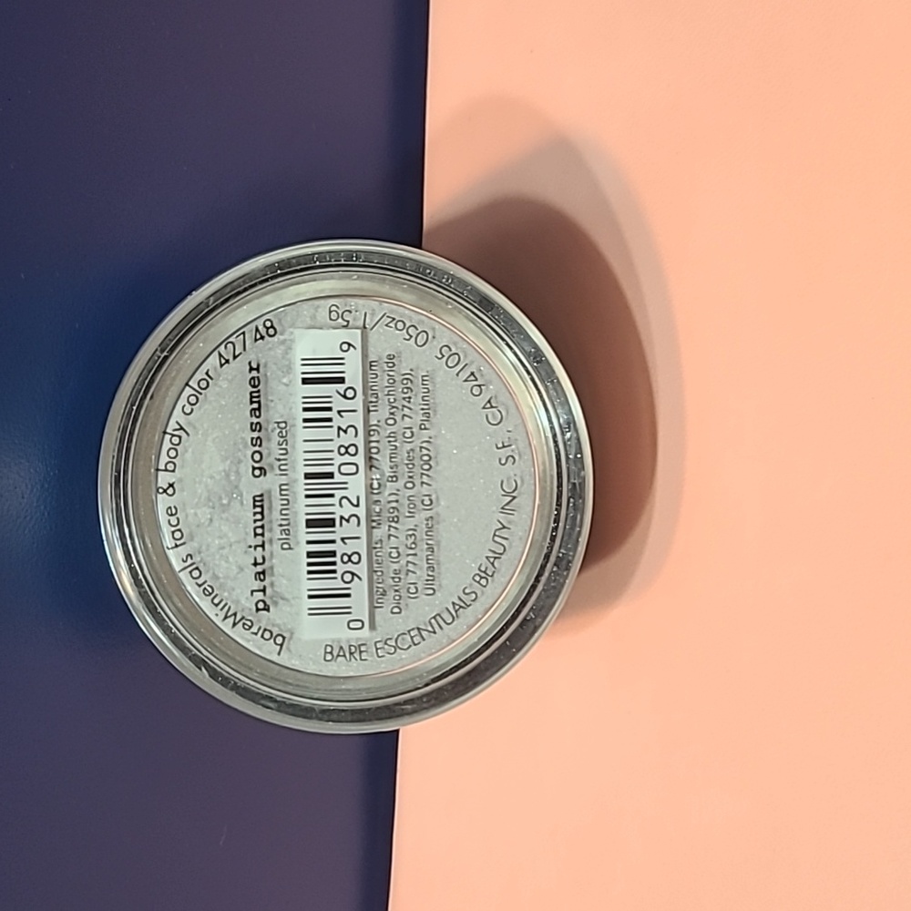 BareMinerals Platinum Gossamer Highlighter Sealed .05oz./1.5g